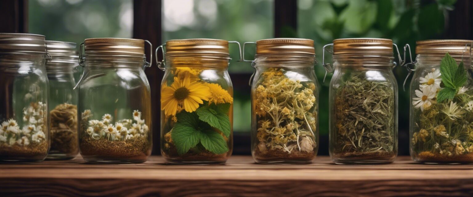 Herbal remedies collection